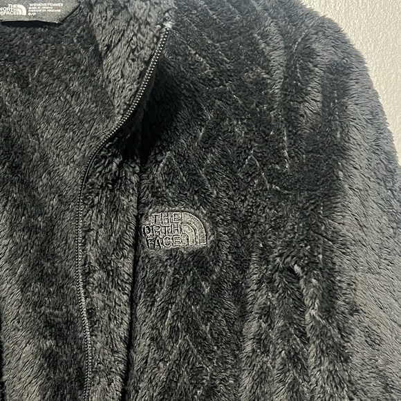 Womens The North Face Ladies Osito Fleece Coat Top Jacket Black Small - Picture 6 of 10